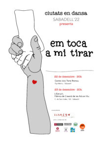 Pòster de l'espectacle "Em toca a mi tirar"